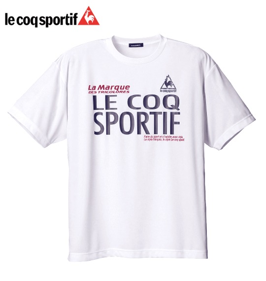 LE COQ SPORTIF Tシャツ(半袖) ホワイト