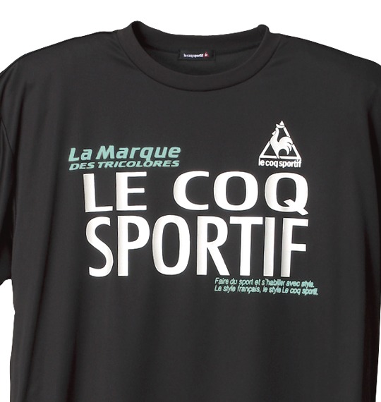 LE COQ SPORTIF Tシャツ(半袖) ブラック