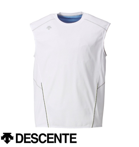 DESCENTE ノースリーブ ホワイト