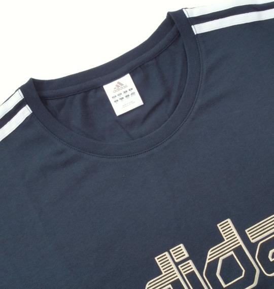 adidas Tシャツ ネイビー