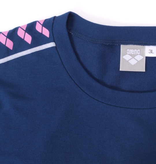 arena チームラインTシャツ ネイビー