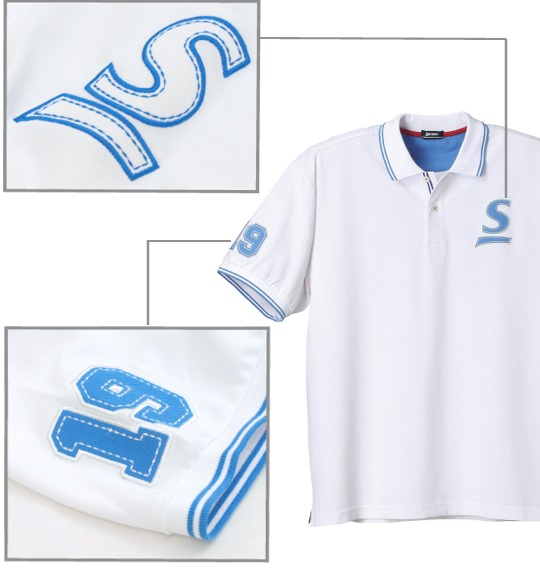 SRIXON ポロシャツ(半袖) ホワイト
