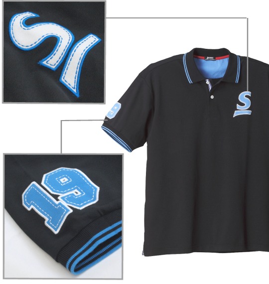 SRIXON ポロシャツ(半袖) ブラック