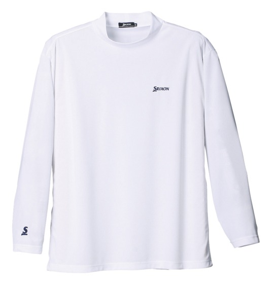 SRIXON ドレスシャツ(半袖)+ハイネックT ネイビー×ホワイト