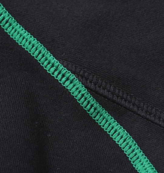 DESCENTE ハーフジップスムースシャツ ブラック
