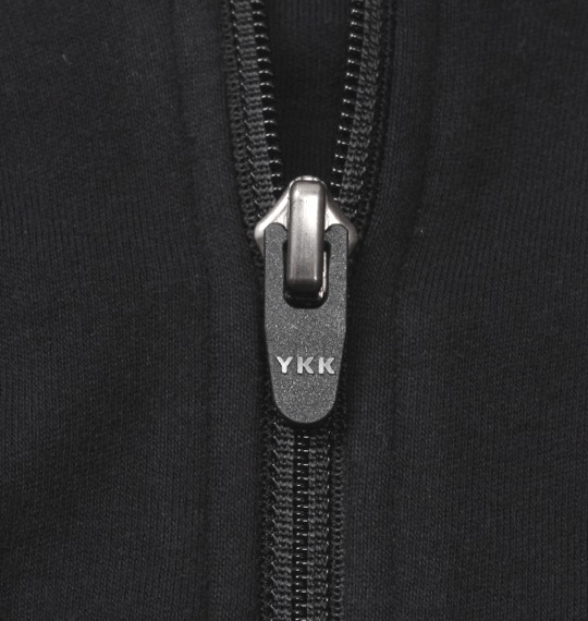 DESCENTE ハーフジップスムースシャツ ブラック