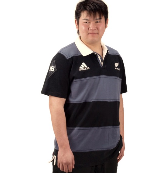adidas ポロシャツ(半袖) チャコール×ブラック