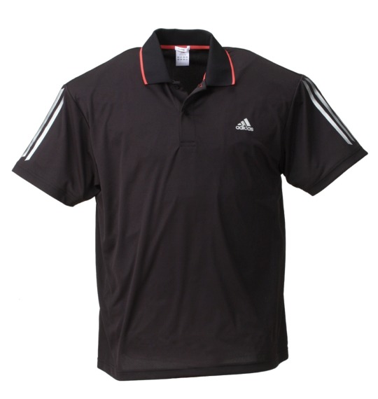 adidas ポロシャツ(半袖) ブラック