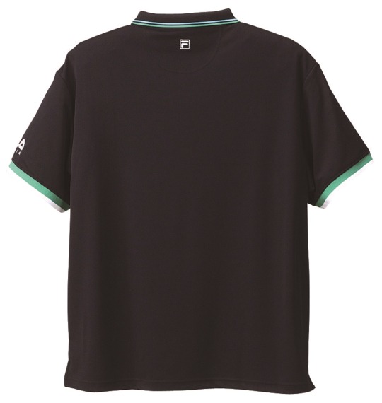 FILA GOLF ポロシャツ半袖 ブラック
