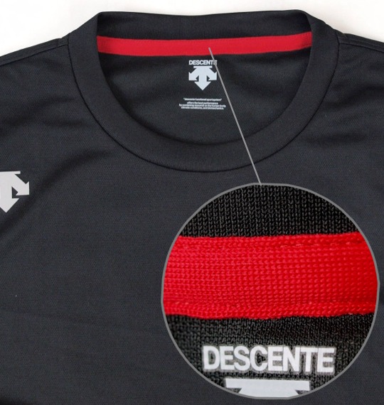DESCENTE ドライメッシュノースリーブ ブラック