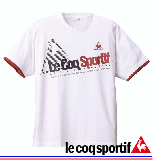 LE COQ SPORTIF 半袖Tシャツ ホワイト