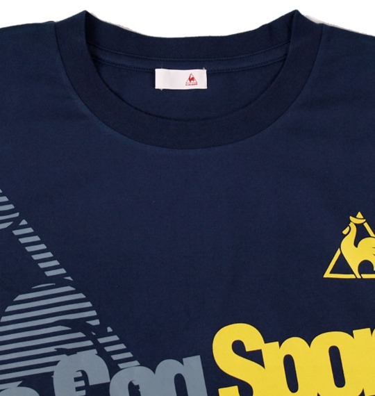 LE COQ SPORTIF 半袖Tシャツ ネイビー