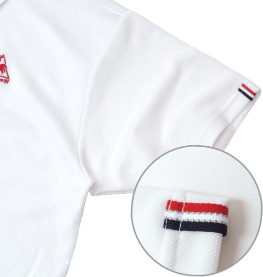 LE COQ SPORTIF 半袖ポロシャツ ホワイト