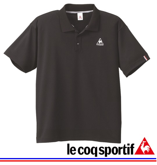 LE COQ SPORTIF 半袖ポロシャツ ブラック