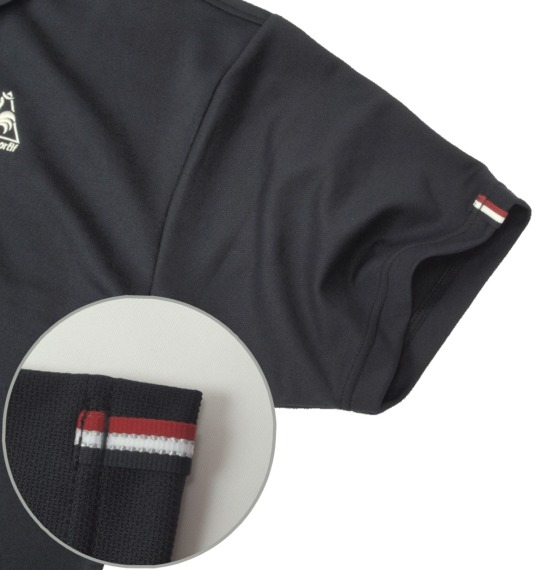 LE COQ SPORTIF 半袖ポロシャツ ブラック
