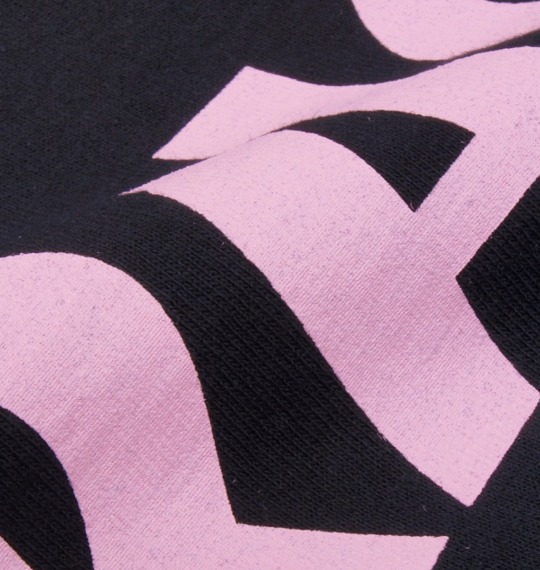 THRASHER Tシャツ(半袖) ブラック×ピンク