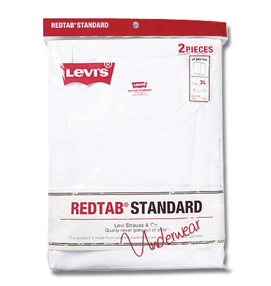 Levi's 2Pドライフライス半袖Tシャツ ホワイト