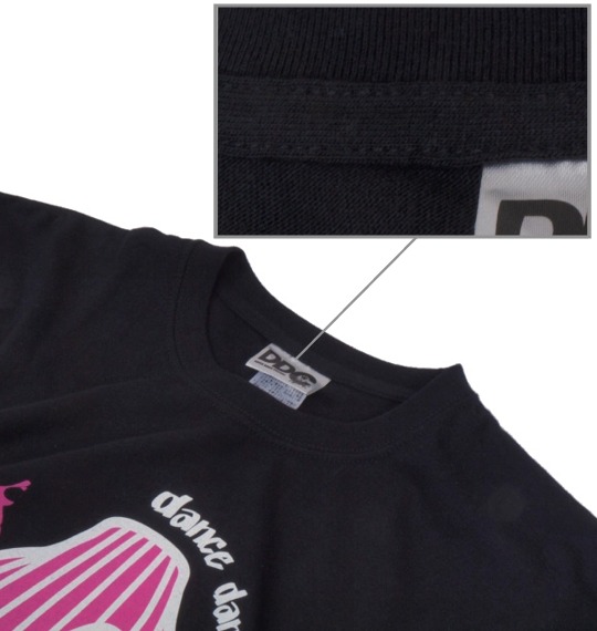 DANCE DANCE CULTURE Tシャツ(半袖) ブラック