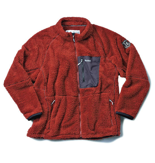 Marmot フリースジャケット カーディナルレッド