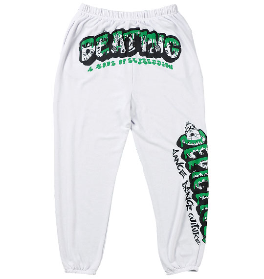 DANCE DANCE CULTURE フルジップパーカーセット ホワイト