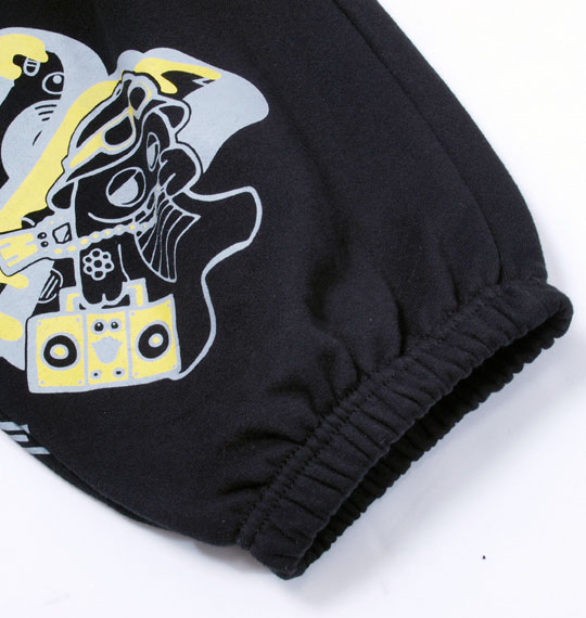 DANCE DANCE CULTURE フルジップパーカーセット ブラック