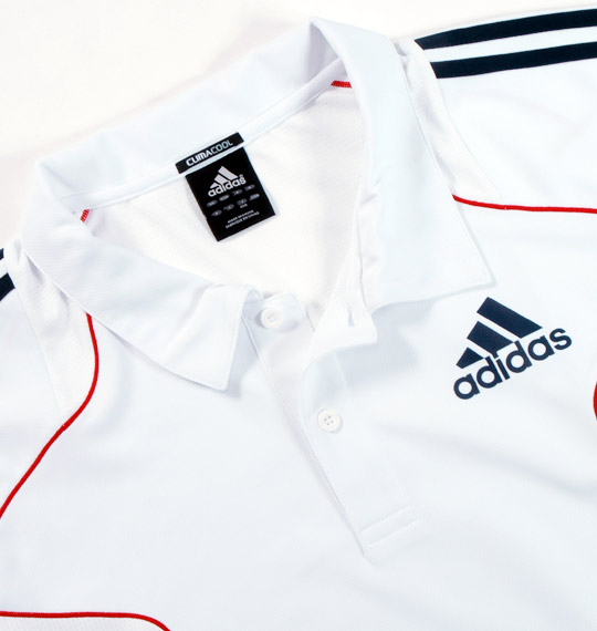 adidas ポロシャツ(半袖) ホワイト