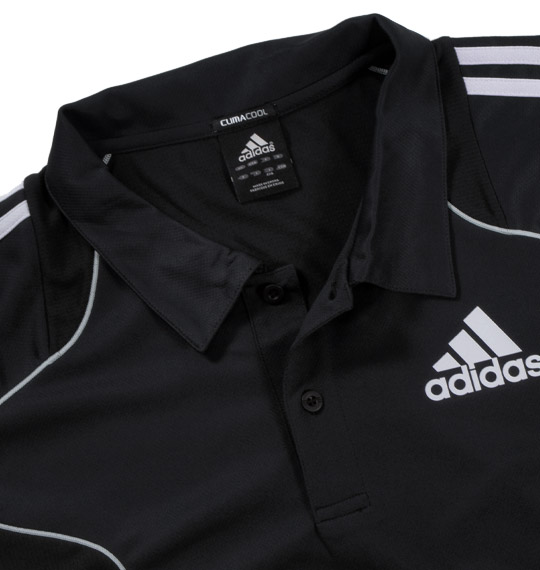 adidas ポロシャツ(半袖) ブラック