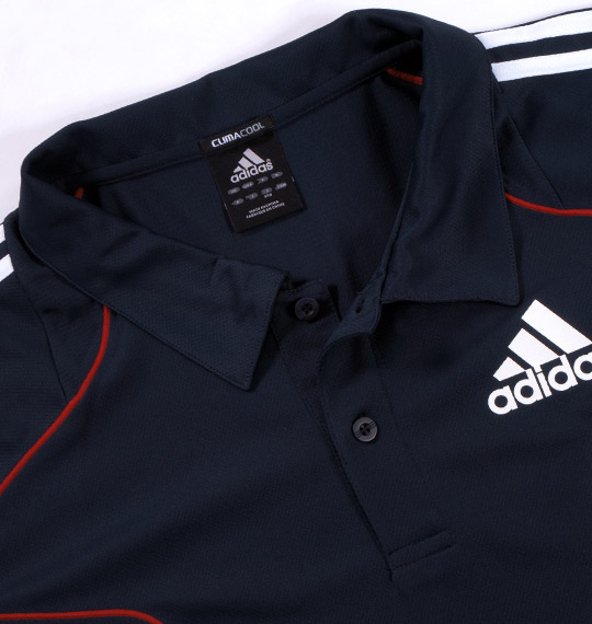 adidas ポロシャツ(半袖) ダークネイビー
