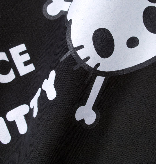 ONEPIECE×HELLO KITTY Tシャツ(長袖) ブラック