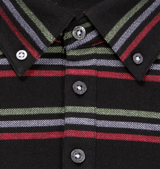 adidas golf マルチボーダーB.D半袖ポロシャツ ブラック