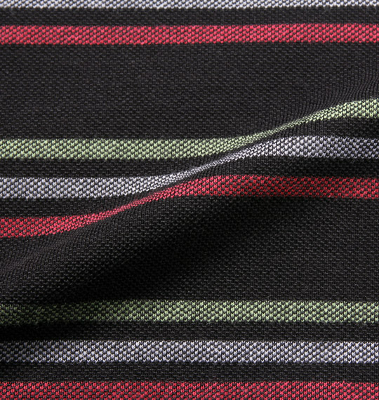 adidas golf マルチボーダーB.D半袖ポロシャツ ブラック