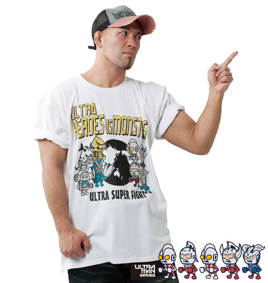 ウルトラマン Tシャツ(半袖) ホワイト