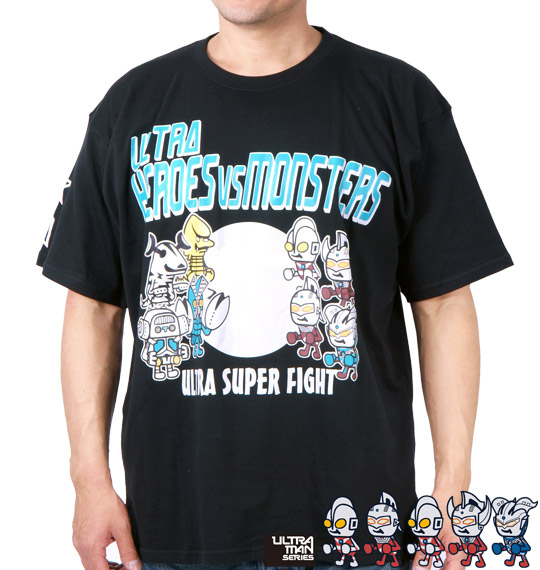 ウルトラマン Tシャツ(半袖) ブラック