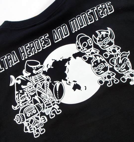 ウルトラマン Tシャツ(半袖) ブラック