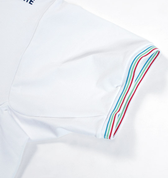 DESCENTE タフポロシャツ半袖 ホワイト