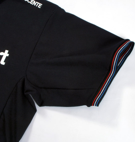 DESCENTE タフポロシャツ半袖 ブラック