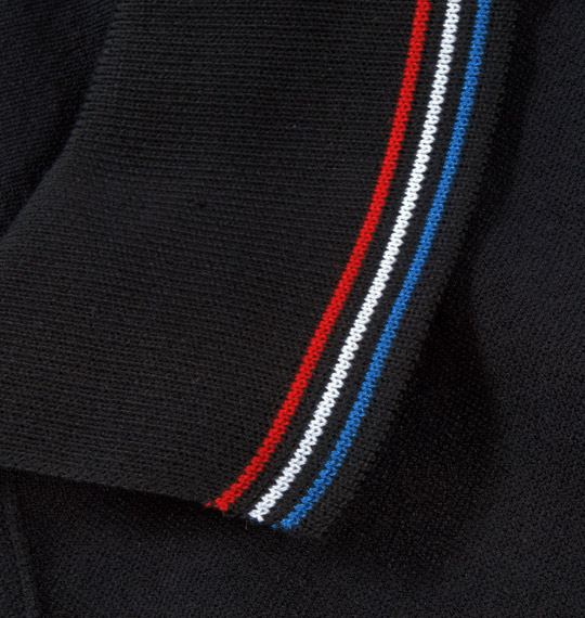 DESCENTE タフポロシャツ半袖 ブラック