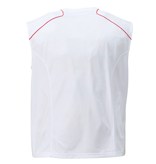 DESCENTE ドライメッシュノースリーブ ホワイト