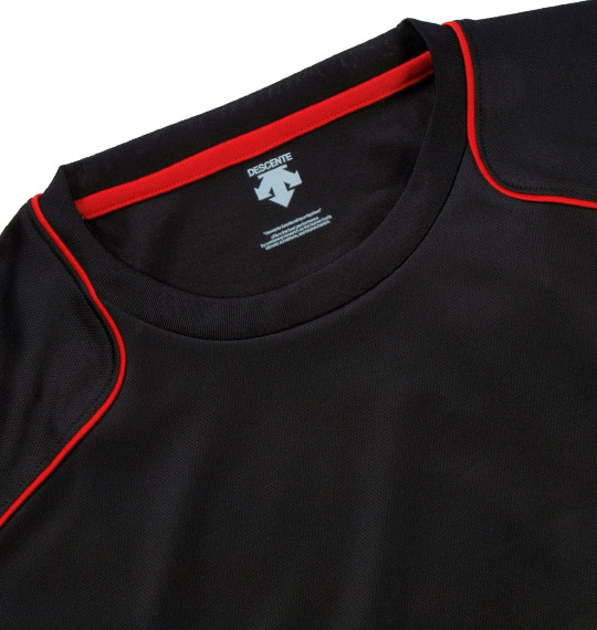 DESCENTE ドライメッシュノースリーブ ブラック