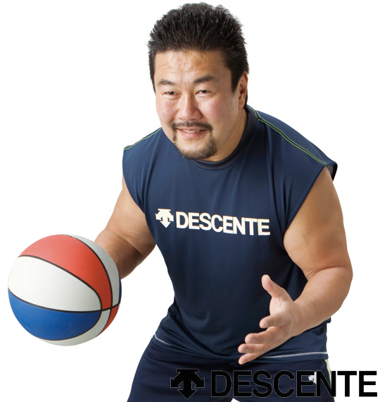 DESCENTE ドライメッシュノースリーブ ダークネイビー