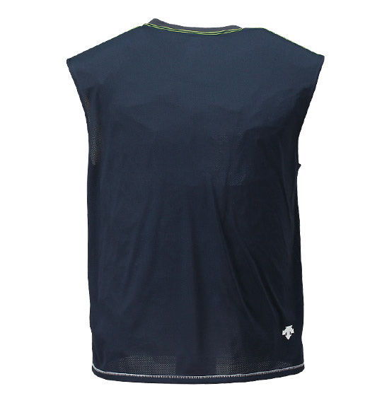 DESCENTE ドライメッシュノースリーブ ダークネイビー