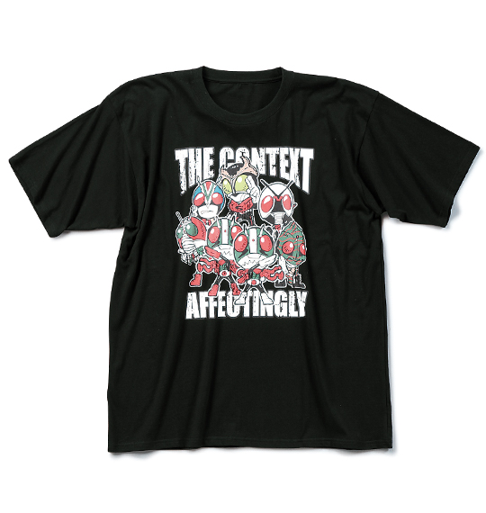仮面ライダー Tシャツ(半袖) ブラック