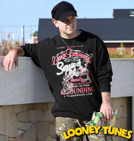 LOONEY TUNES クルートレーナー ブラック