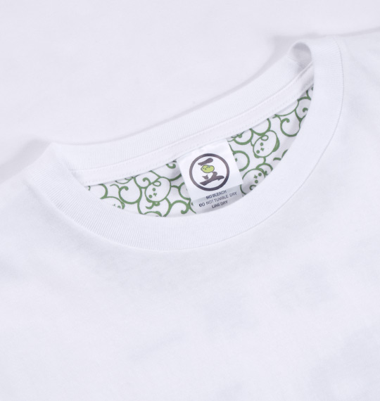 豆しば 半袖Tシャツ ホワイト