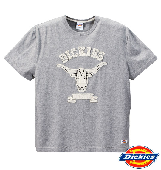 DICKIES Tシャツ(半袖) モクグレー
