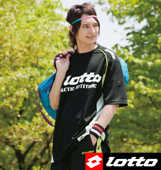 lotto Tシャツ(半袖) ブラック