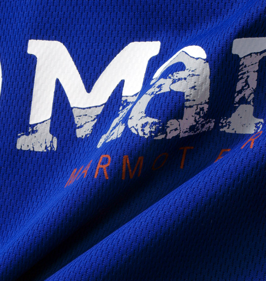 Marmot 半袖Tシャツ ブルー