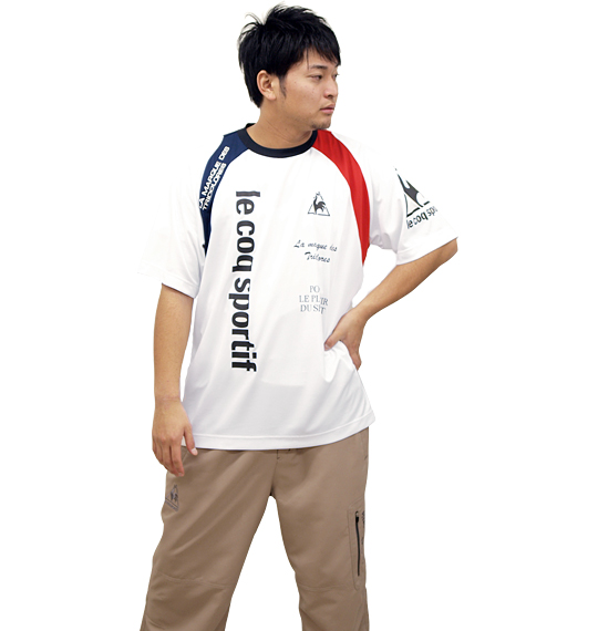 LE COQ SPORTIF 半袖Tシャツ ホワイト