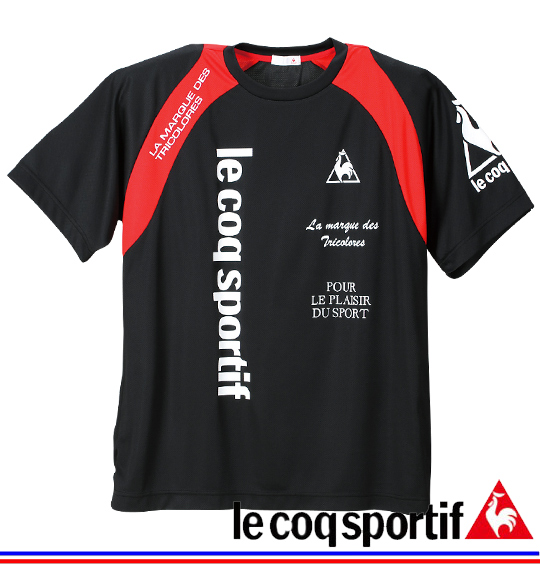 LE COQ SPORTIF 半袖Tシャツ ブラック