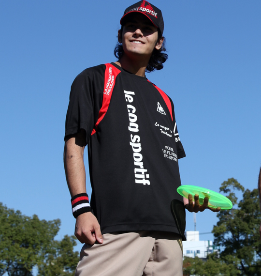 LE COQ SPORTIF 半袖Tシャツ ブラック